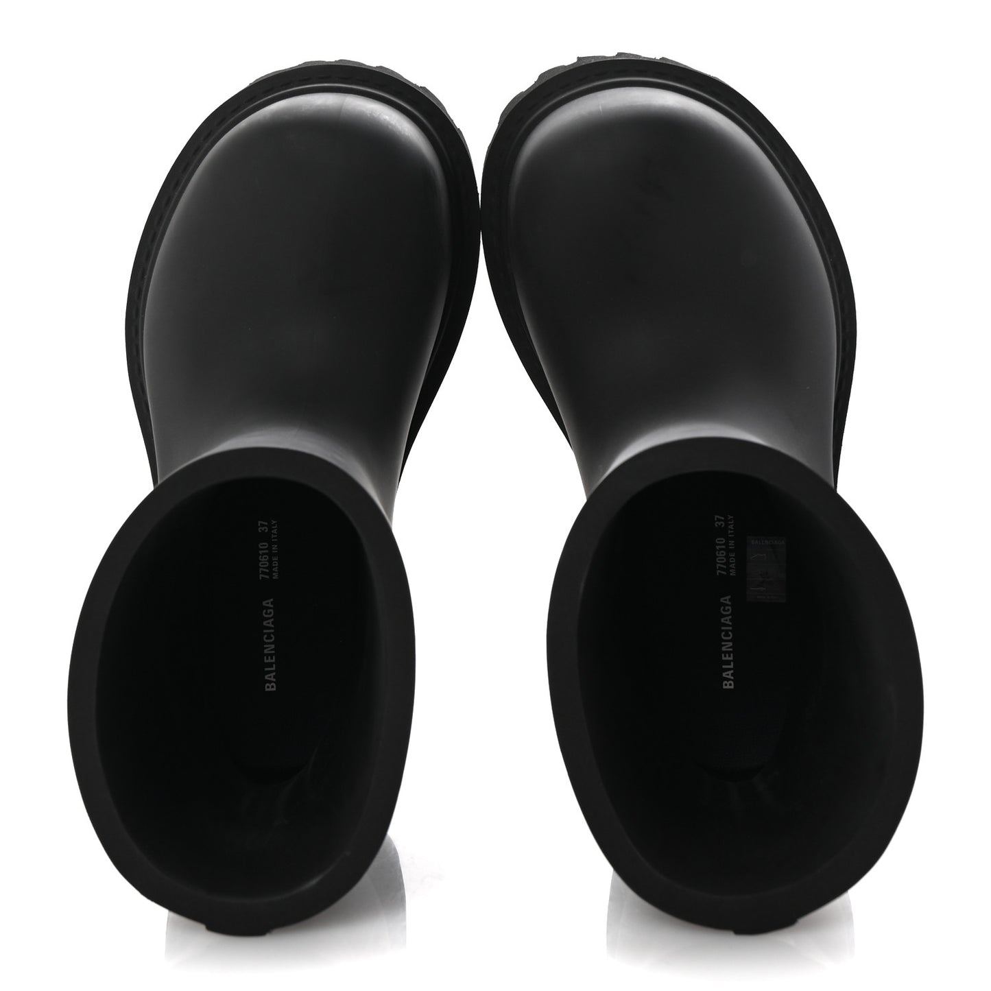 Rubber Steroid Bootie 37 Black