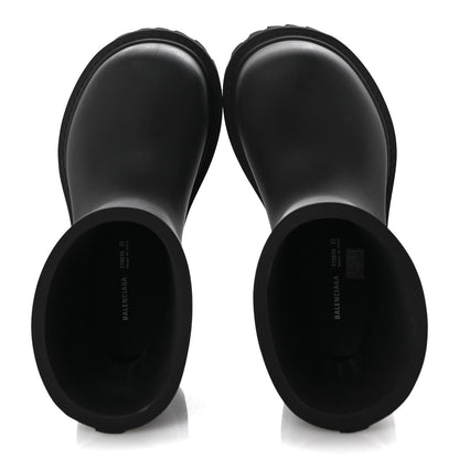 Balenciaga Rubber Steroid Bootie 37 Black 2 of 8