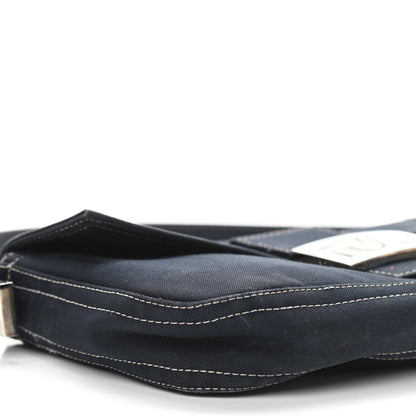 Fendi Denim Baguette Blue 8 of 10