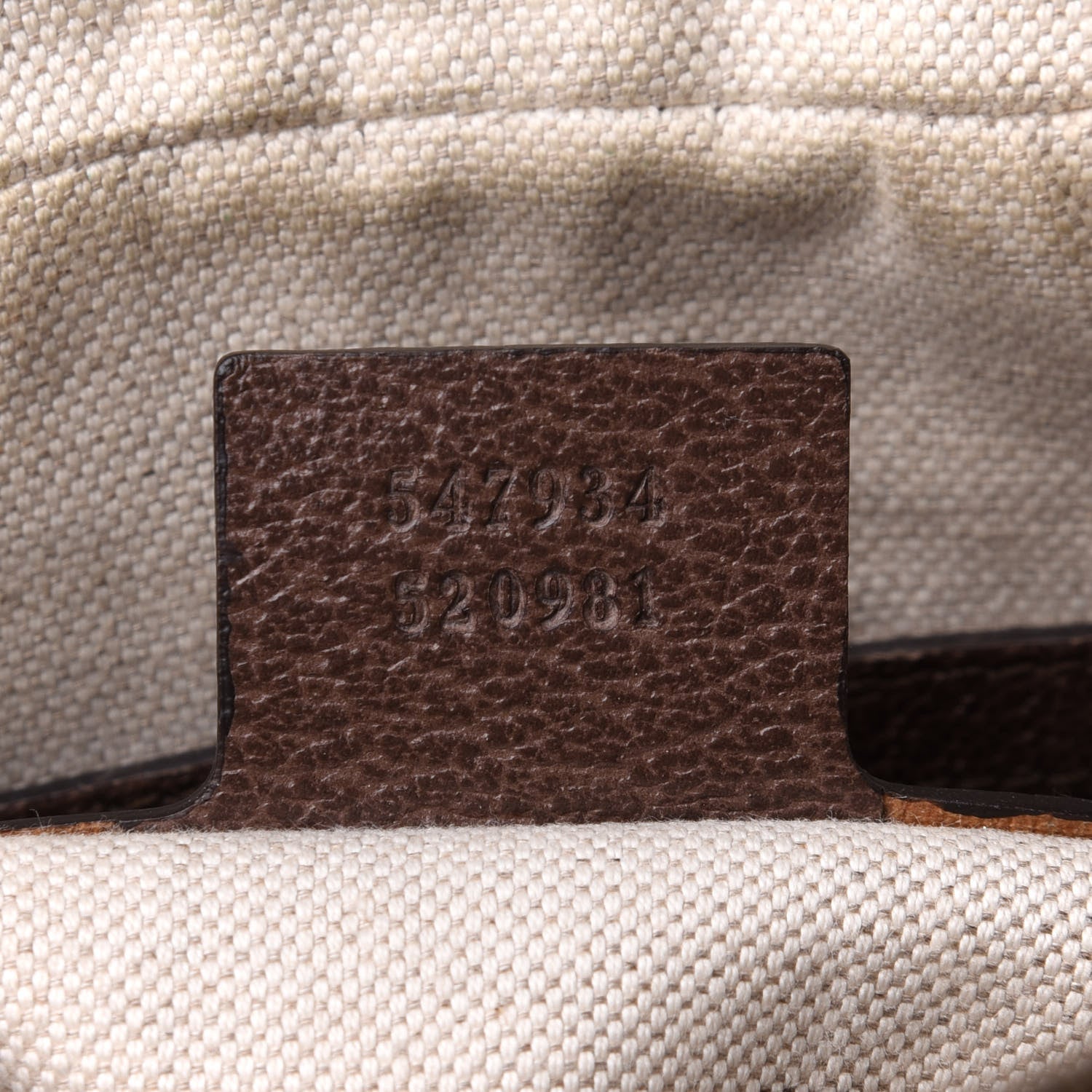 Gucci GG Supreme Monogram Web Medium Ophidia Messenger Bag Brown 8 of 12