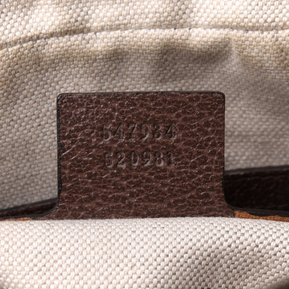 Gucci GG Supreme Monogram Web Medium Ophidia Messenger Bag Brown 8 of 12