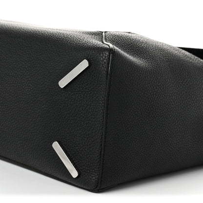 Loewe Grained Calfskin Large Puzzle Bag Black 9 of 9