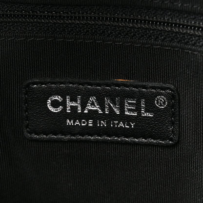 Chanel Calfskin Chain 20s Signature Tote Black 6 of 15