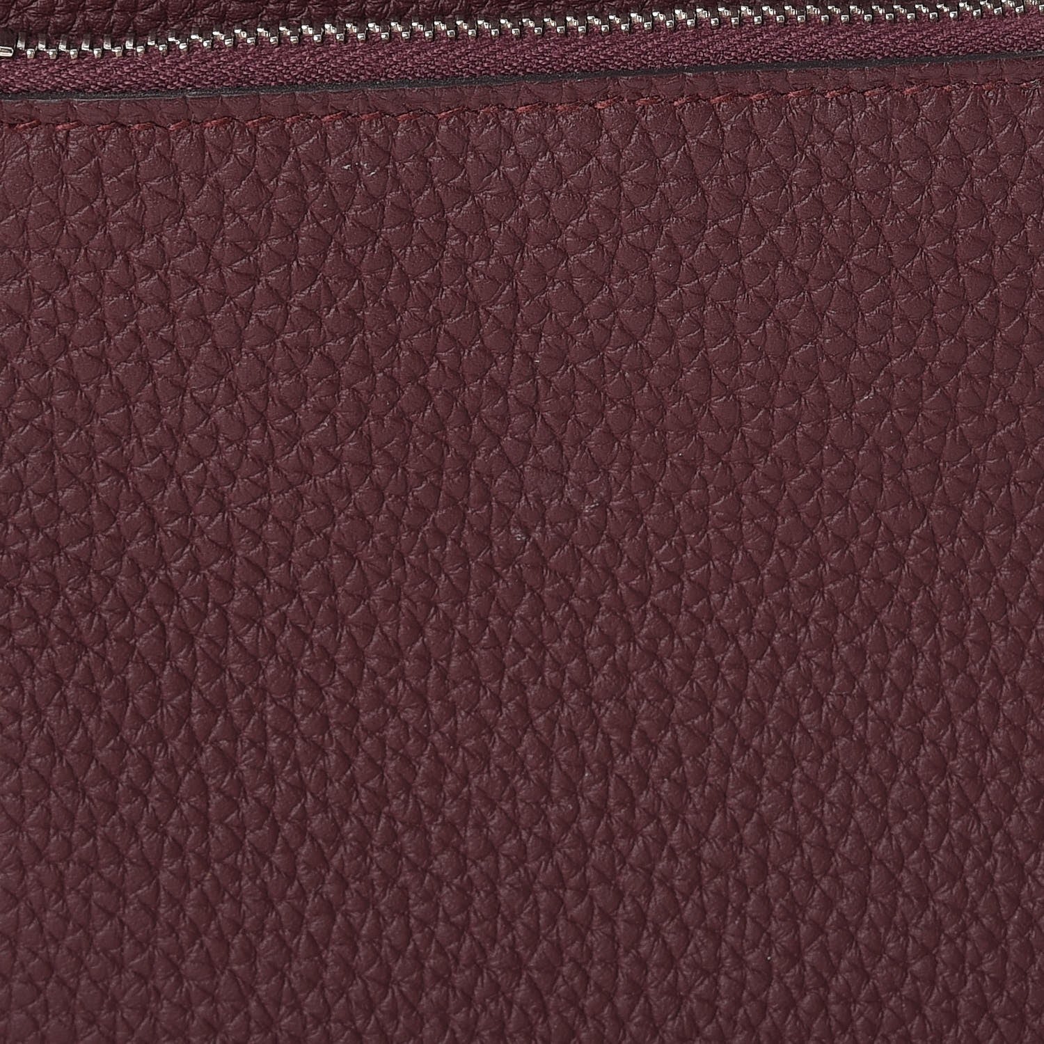 Hermes Togo Dogon Duo Wallet Bordeaux 11 of 12