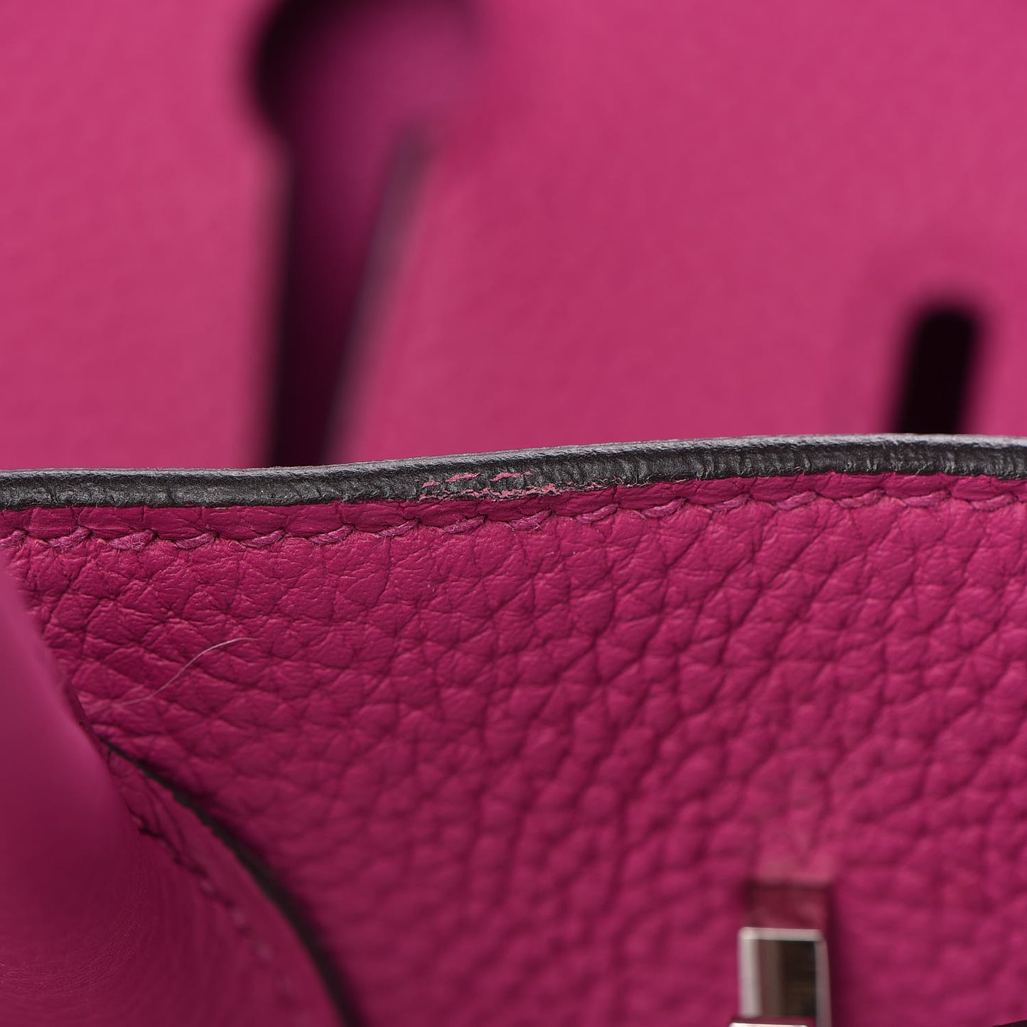 Togo Birkin 25 Rose Pourpre
