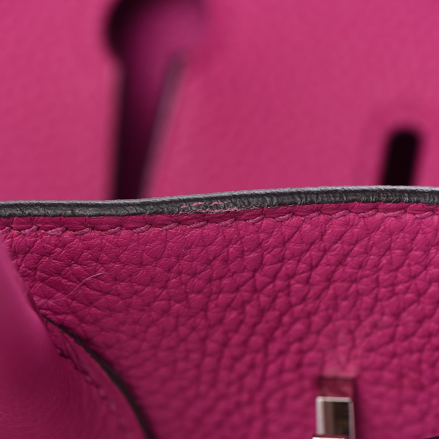 Hermes Togo Birkin 25 Rose Pourpre 39 of 46