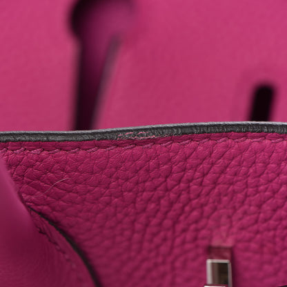 Hermes Togo Birkin 25 Rose Pourpre 39 of 46