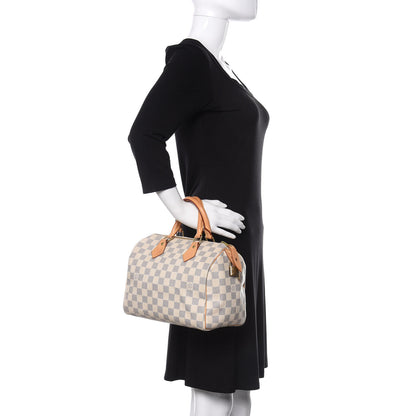 Louis Vuitton Damier Azur Speedy 25 2 of 9