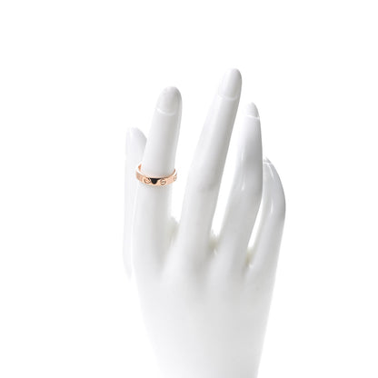 Cartier 18K Pink Gold 3.5mm LOVE Wedding Band Ring 52 6 2 of 5
