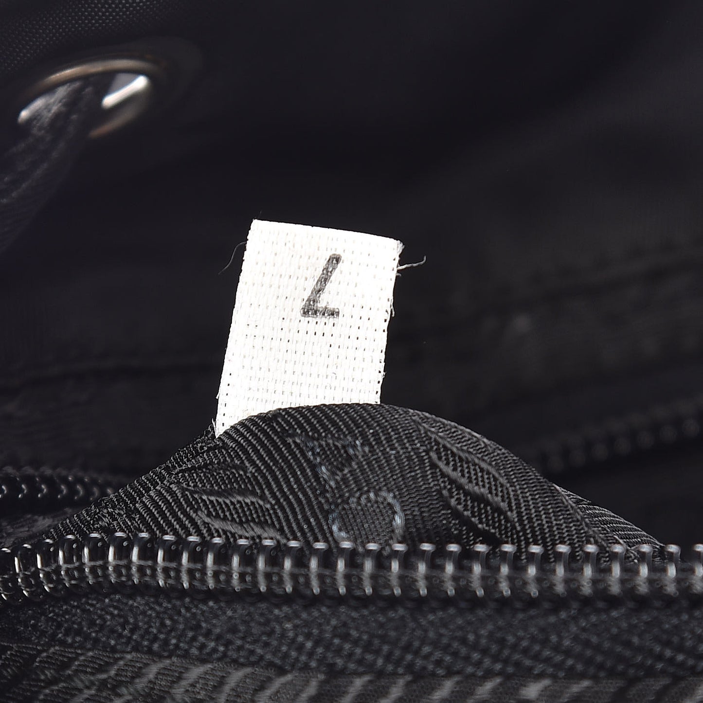 Nylon Vela Medium Backpack Black