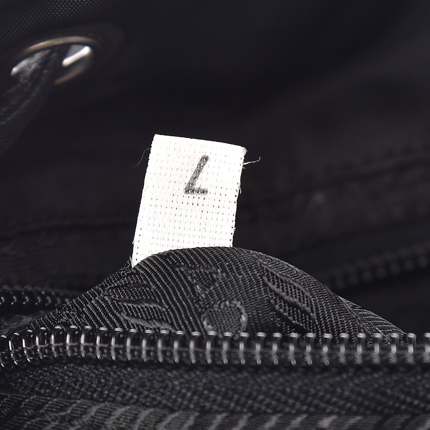 Prada Nylon Vela Medium Backpack Black 9 of 9