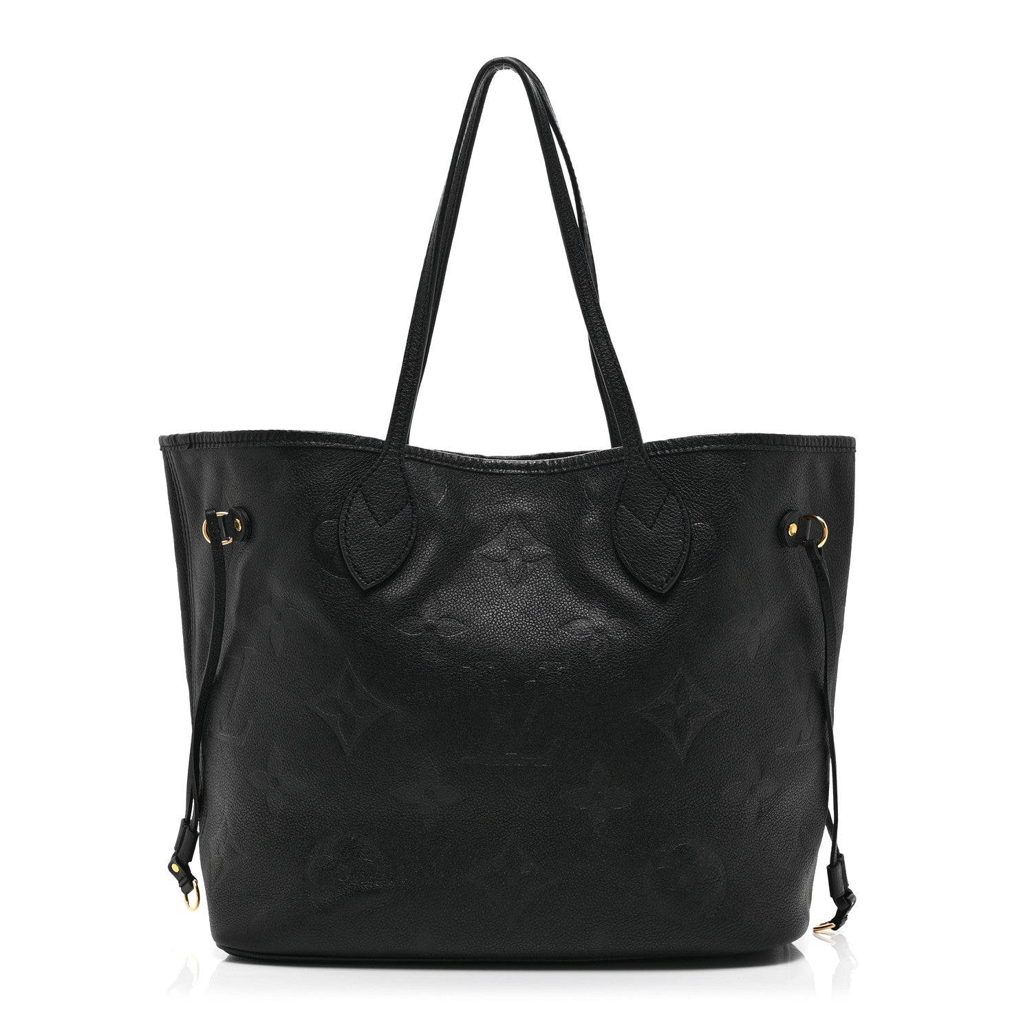Louis Vuitton Empreinte Monogram Giant Neverfull MM Black 1 of 9