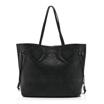 Louis Vuitton Empreinte Monogram Giant Neverfull MM Black 1 of 9