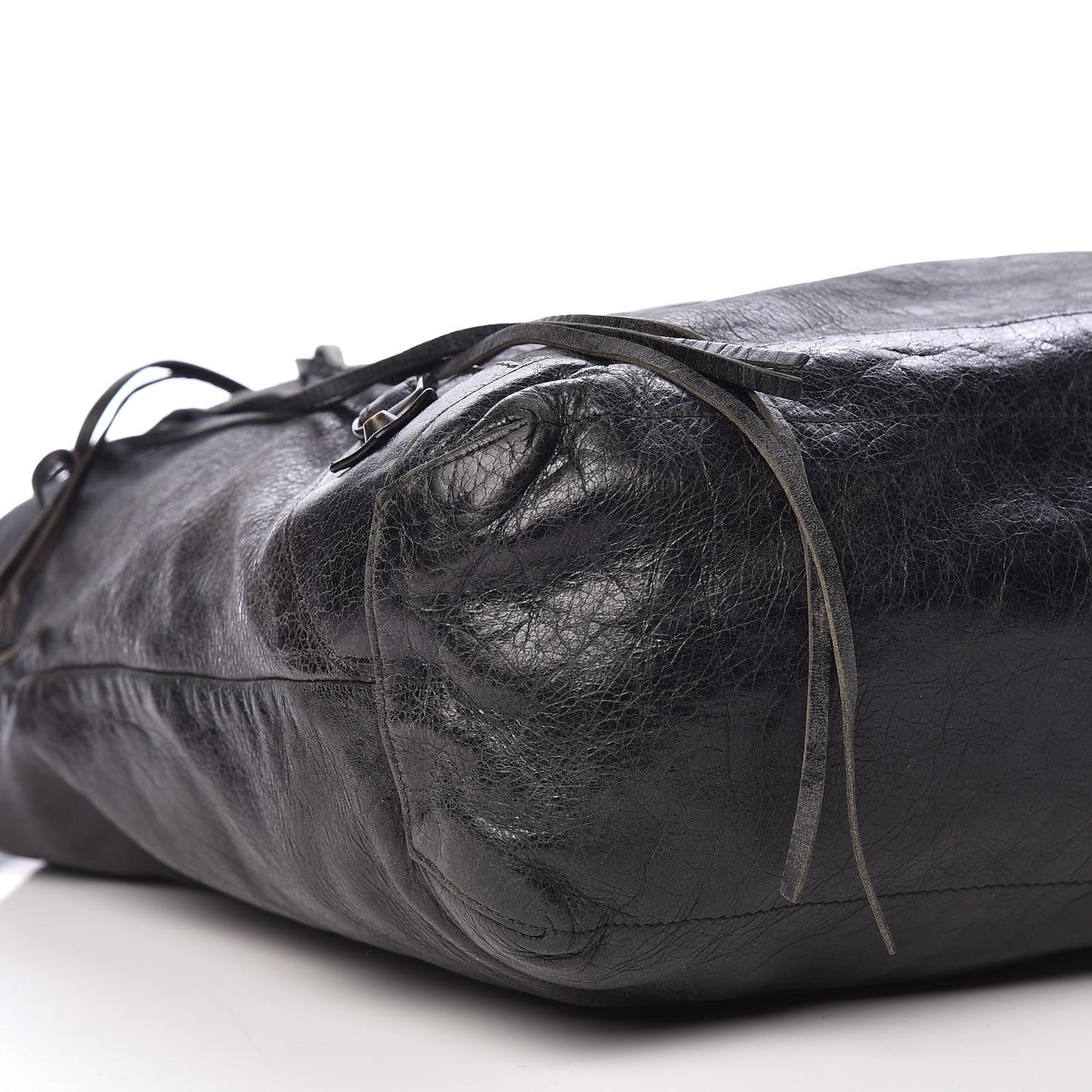 Agneau Classic Hardware Day Hobo Black