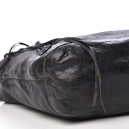 Balenciaga Agneau Classic Hardware Day Hobo Black 9 of 14