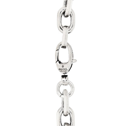 Gucci Sterling Silver Narrow Interlocking G Link Bracelet 3 of 6