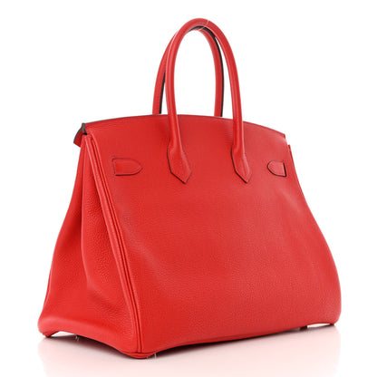Hermes Togo Birkin 35 Capucine 3 of 19