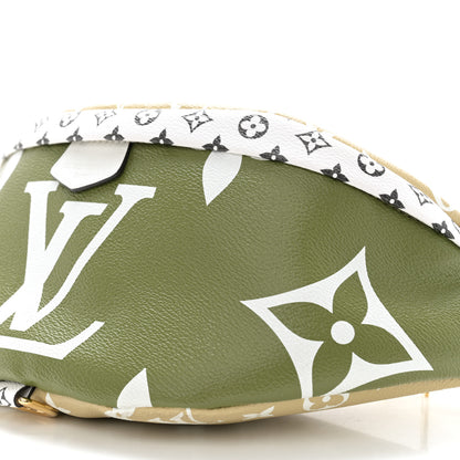 Louis Vuitton Monogram Giant Bumbag Kaki Beige 10 of 11