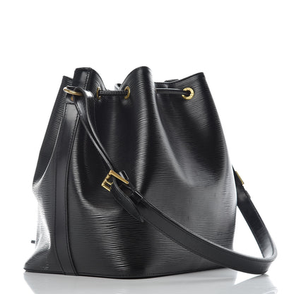 Louis Vuitton Epi Petit Noe Black 3 of 11