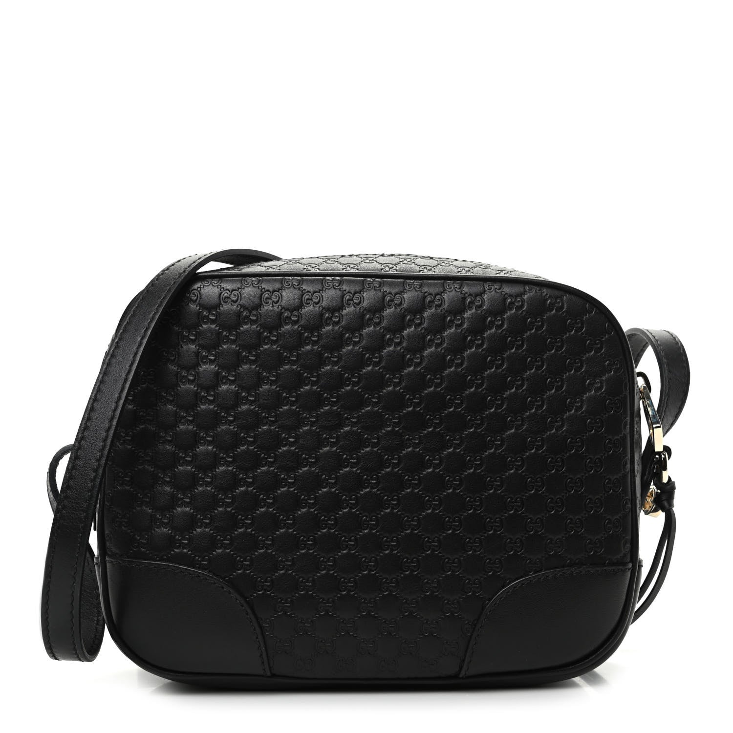 Gucci Microguccissima Mini Bree Messenger Bag Black 1 of 9