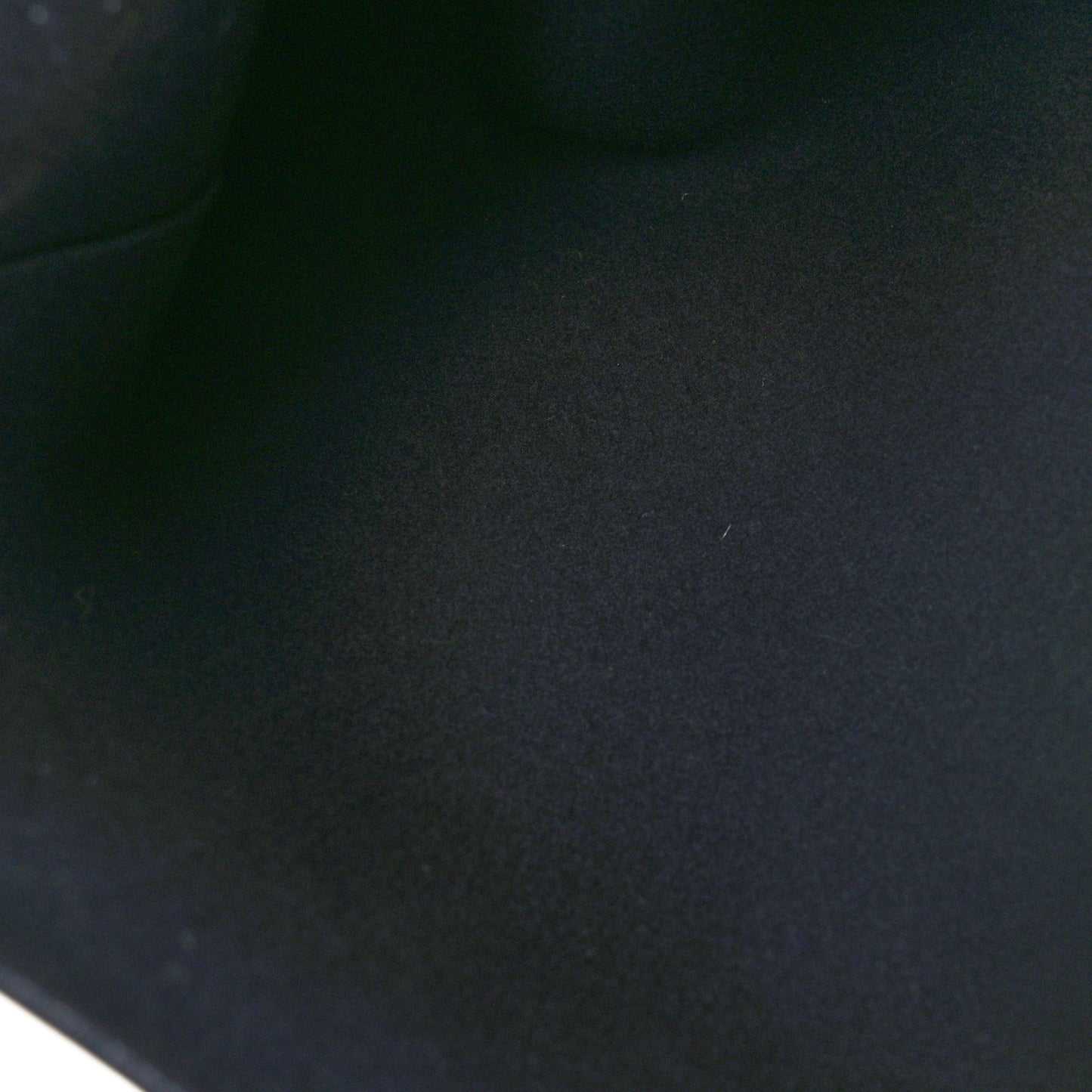 Shiny Smooth Calfskin Small Twisted Cabas Navy Black