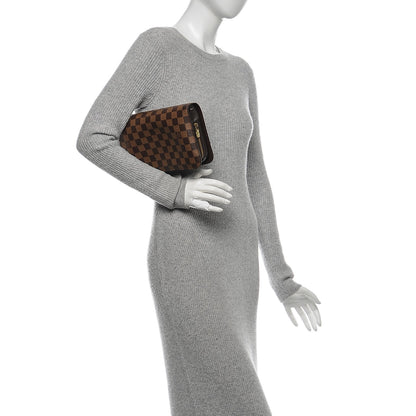 Louis Vuitton Damier Ebene Pochette Saint Louis Clutch 2 of 6