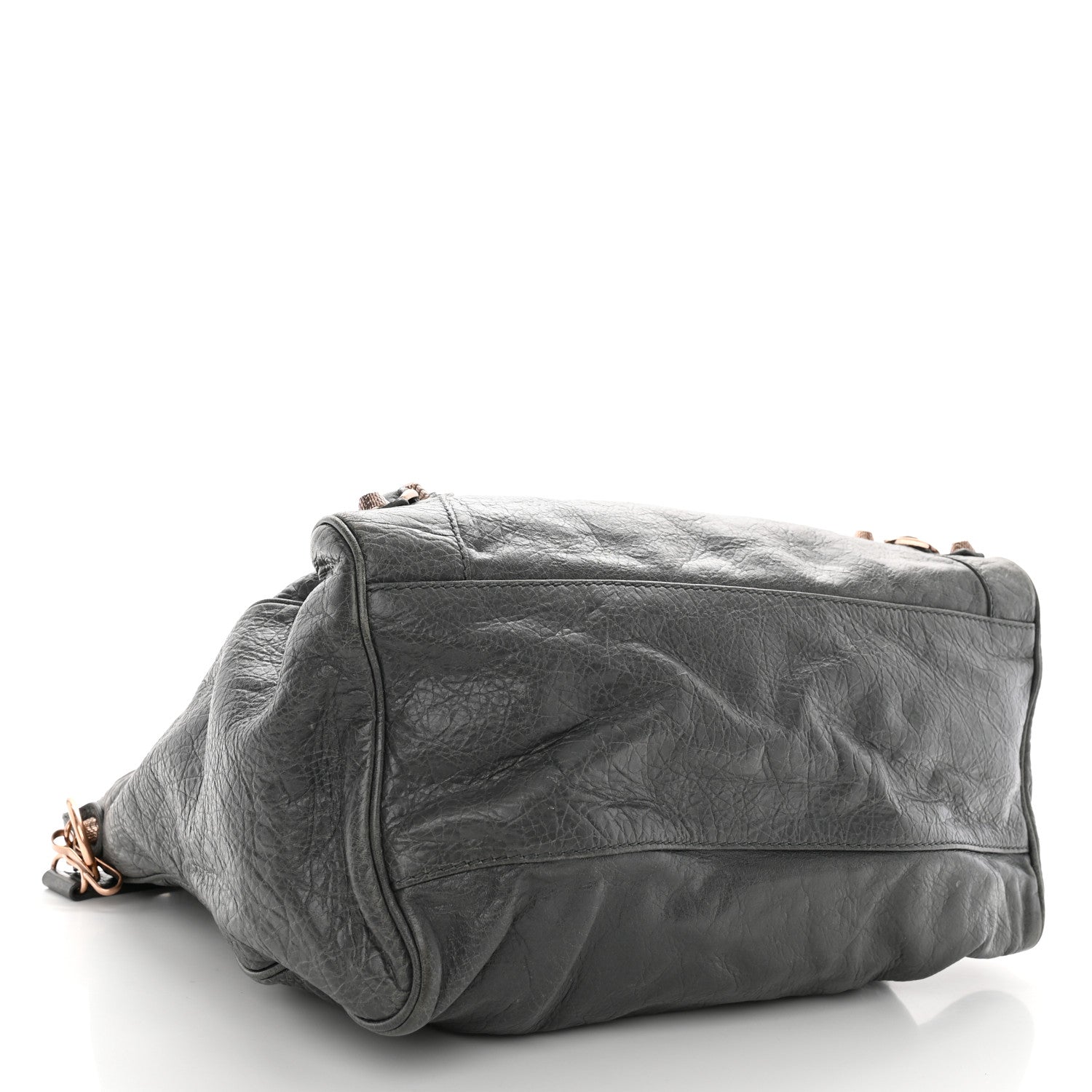 Balenciaga Agneau Giant 12 Rose Gold Hardware Velo Gris Fossile Anthracite 5 of 13