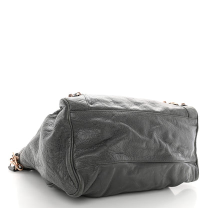 Balenciaga Agneau Giant 12 Rose Gold Hardware Velo Gris Fossile Anthracite 5 of 13