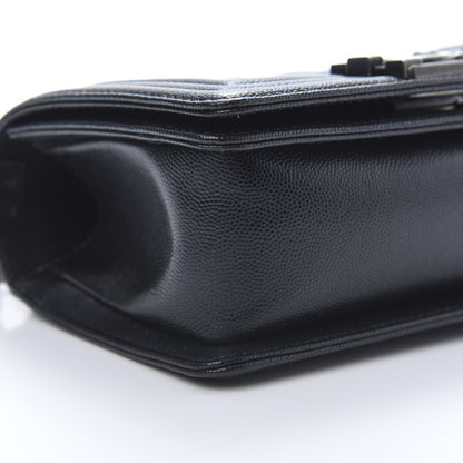 Chanel Caviar Quilted Small Boy Flap Black 9 of 11