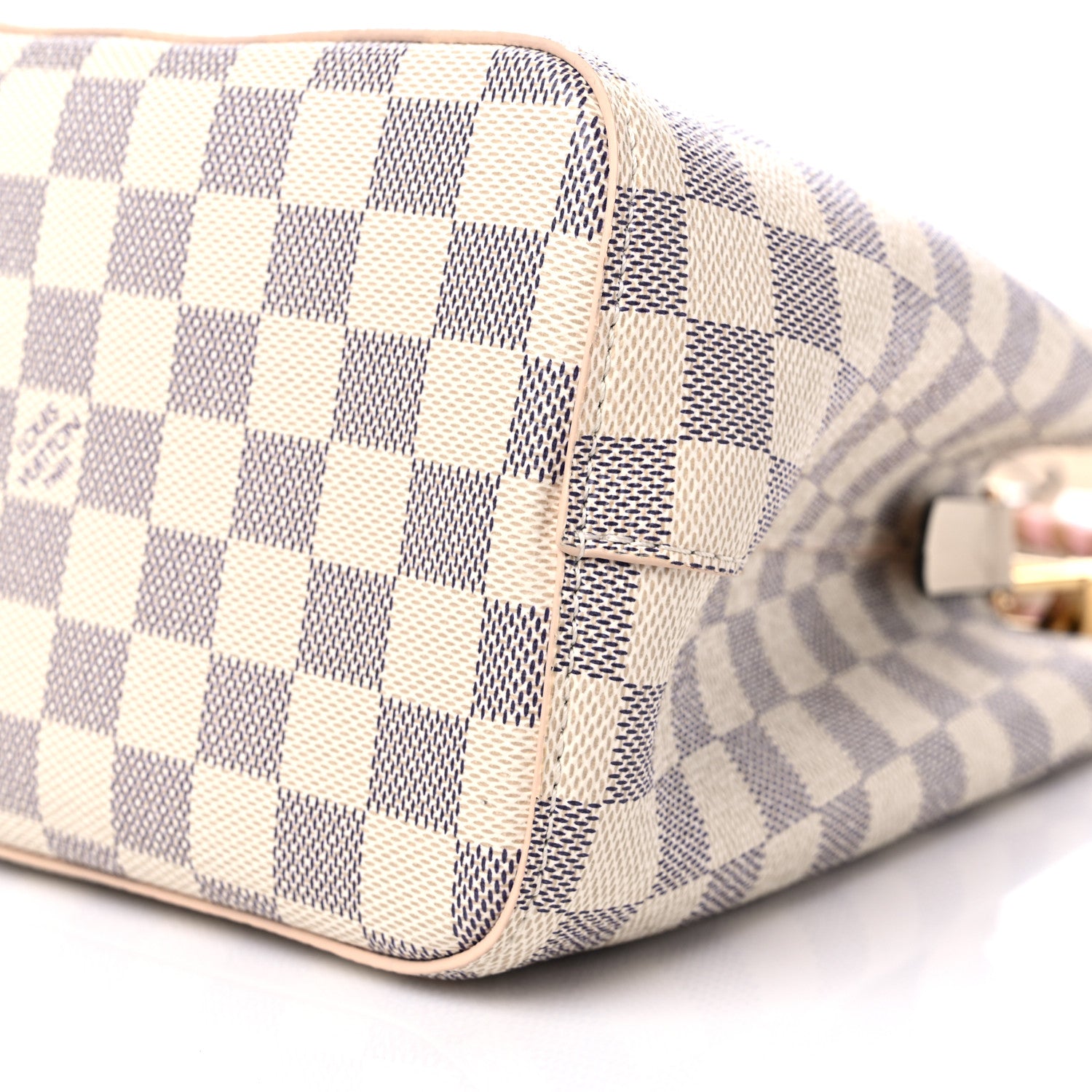 Louis Vuitton Damier Azur Braided Neonoe BB Pink 9 of 9