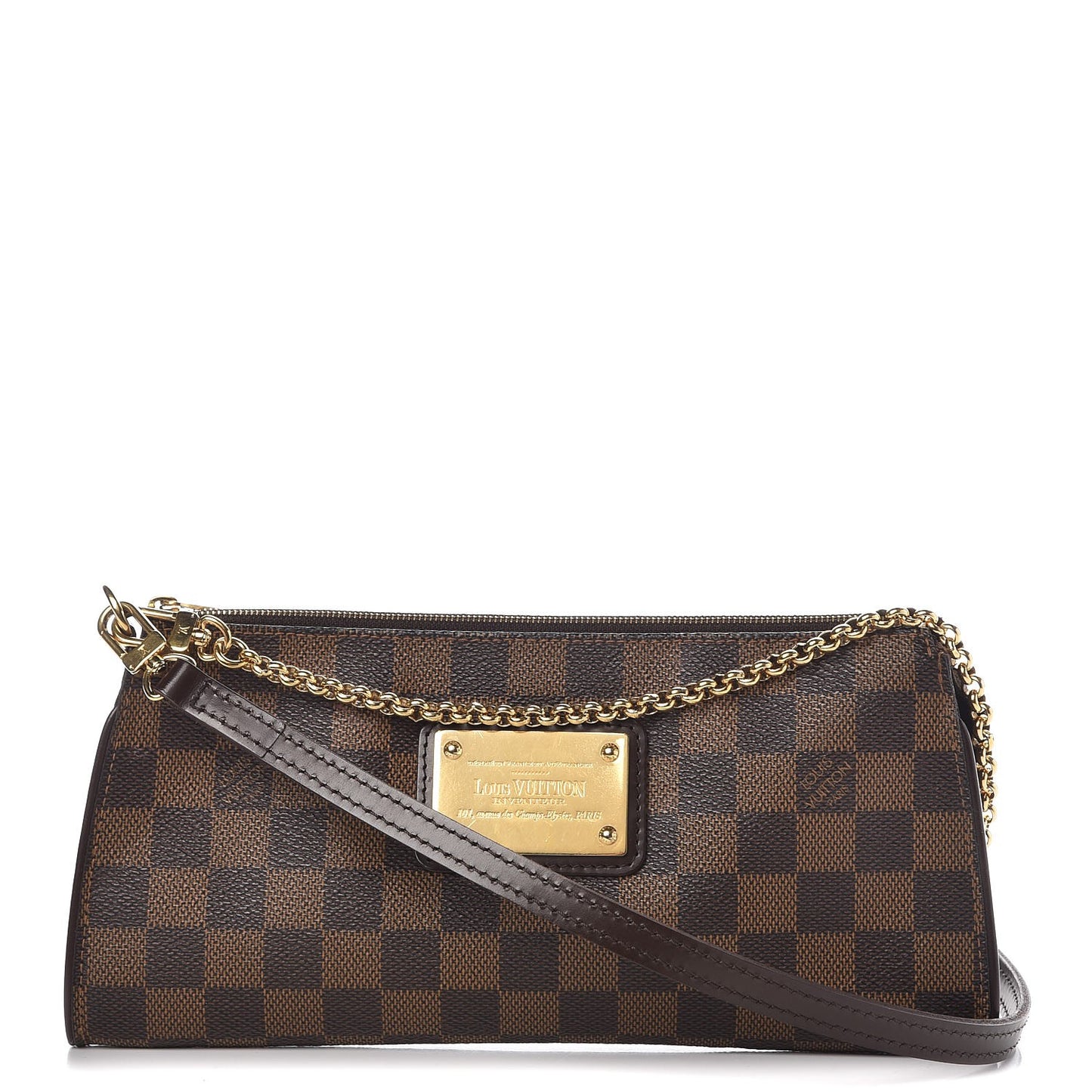 Damier Ebene Eva Clutch