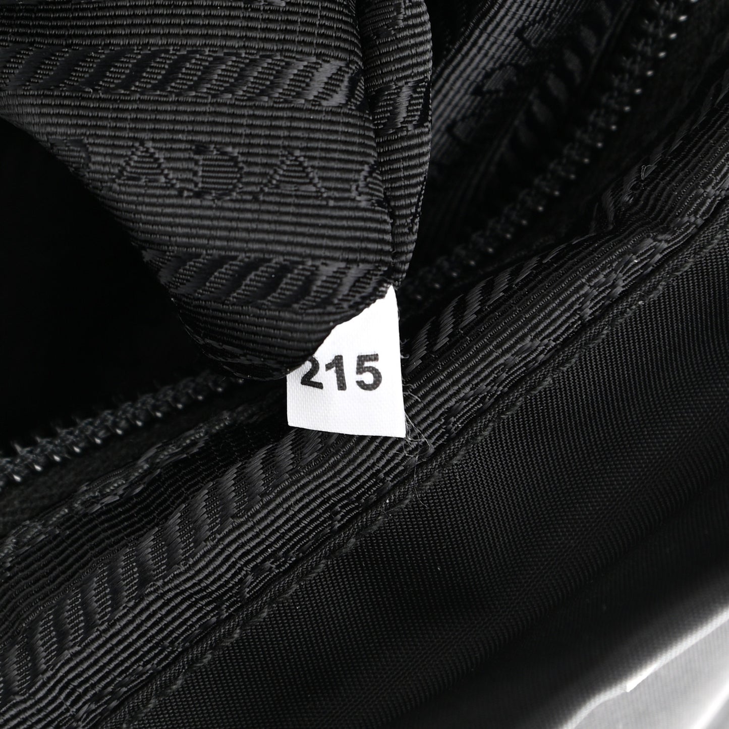 Tessuto Nylon Saffiano Medium Backpack Black