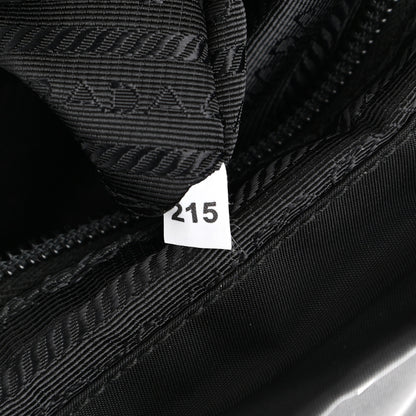 Prada Tessuto Nylon Saffiano Medium Backpack Black 5 of 10