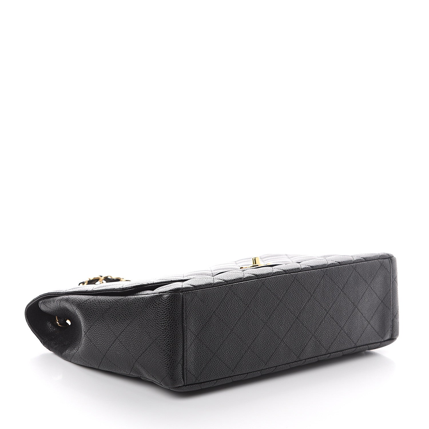 Chanel Caviar Quilted Maxi Single Flap Black 3 of 9