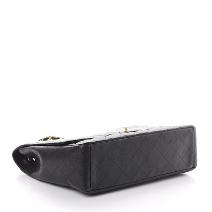 Chanel Caviar Quilted Maxi Single Flap Black 3 of 9