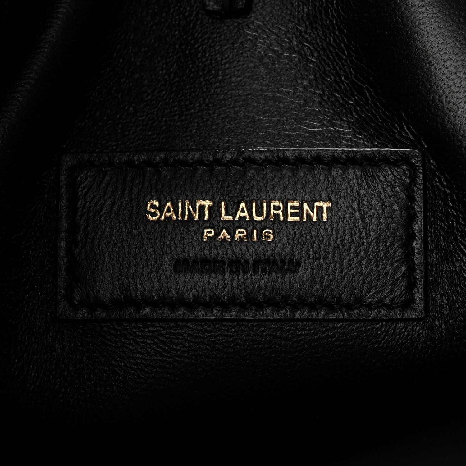Saint Laurent Patent Calfskin Rendez-Vous Hobo Black 7 of 11