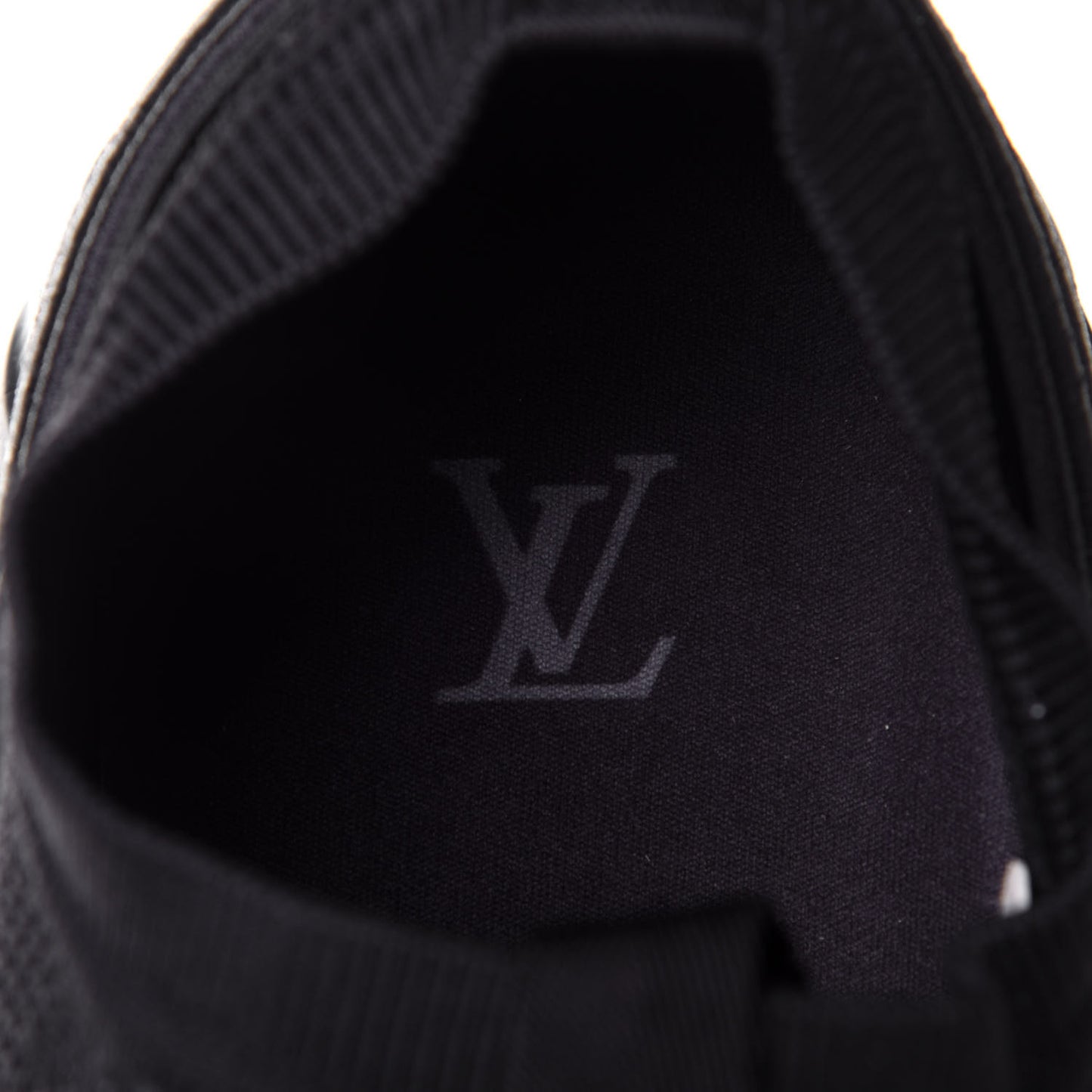 Knit Damier Fastlane Sneakers 10.5 Graphite