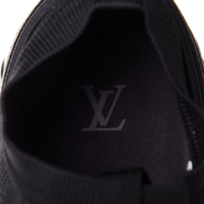 Louis Vuitton Knit Damier Fastlane Sneakers 10.5 Graphite 9 of 11