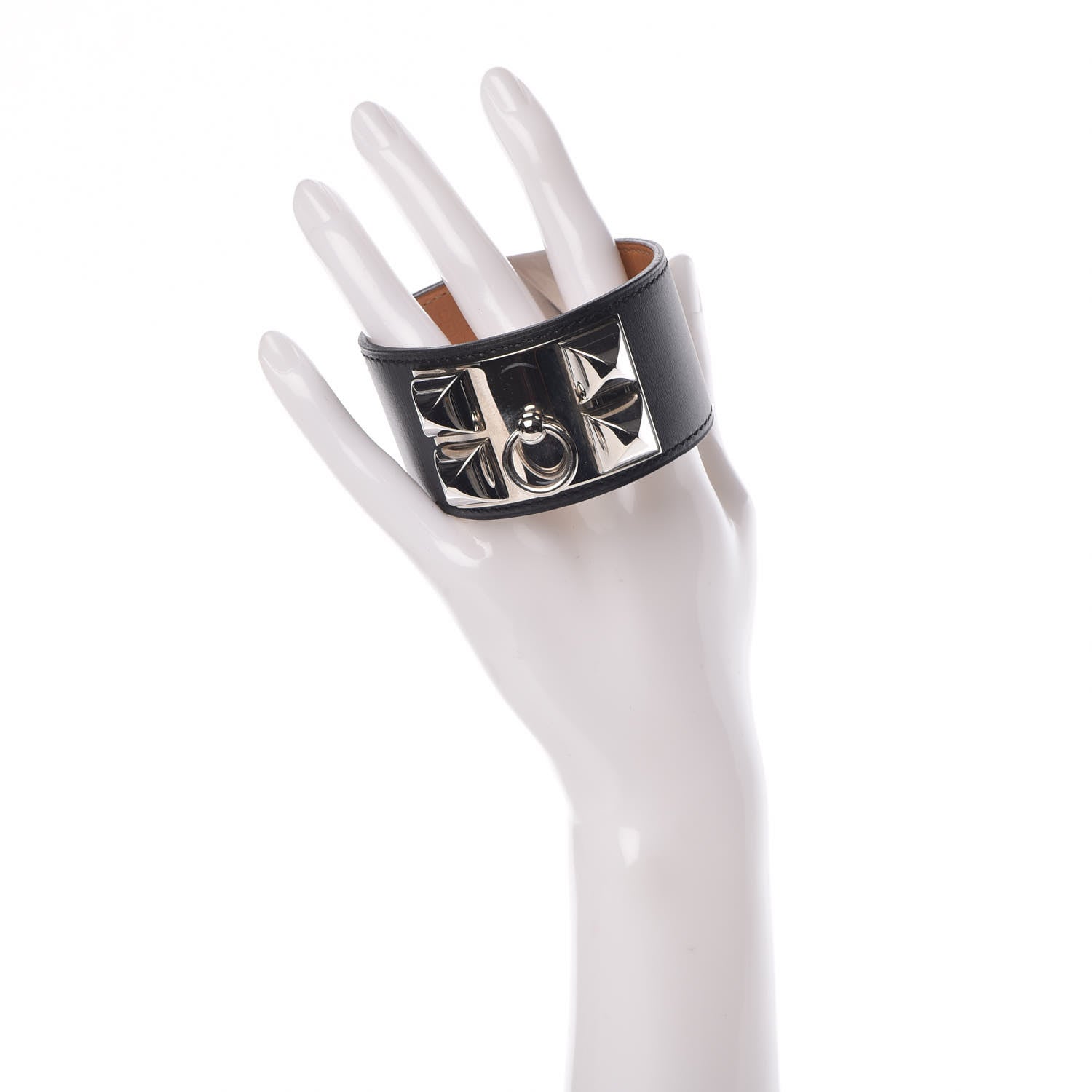 Hermes Chamonix Collier de Chien CDC Bracelet L Black 2 of 9