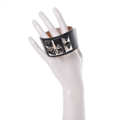 Hermes Chamonix Collier de Chien CDC Bracelet L Black 2 of 9