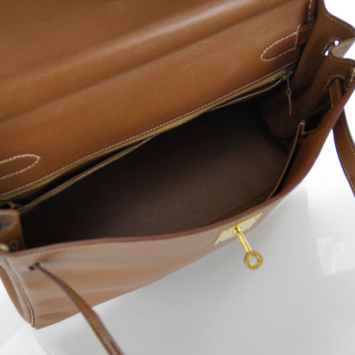 Hermes Epsom Kelly 32 Gold 7 of 8