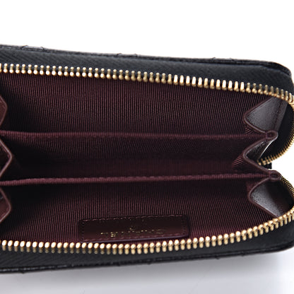 Chanel Caviar Quilted Zip Coin Purse Black 5 of 7