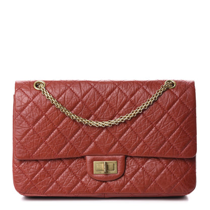 Chanel Aged Calfskin Quilted 2.55 Reissue 227 Flap Red 1 of 11