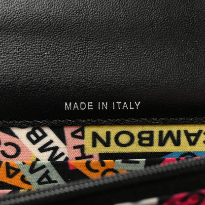 Chanel Lambskin Quilted Metal Top Handle Crossbody Flap Black 7 of 12