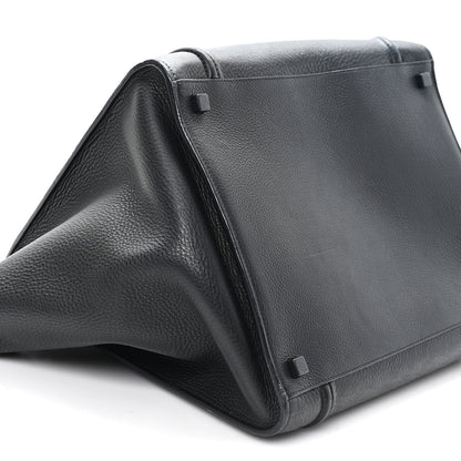 Celine Supple Calfskin Medium Phantom Luggage Black 8 of 10