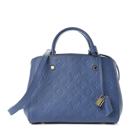 Louis Vuitton Empreinte Montaigne BB Denim 1 of 11