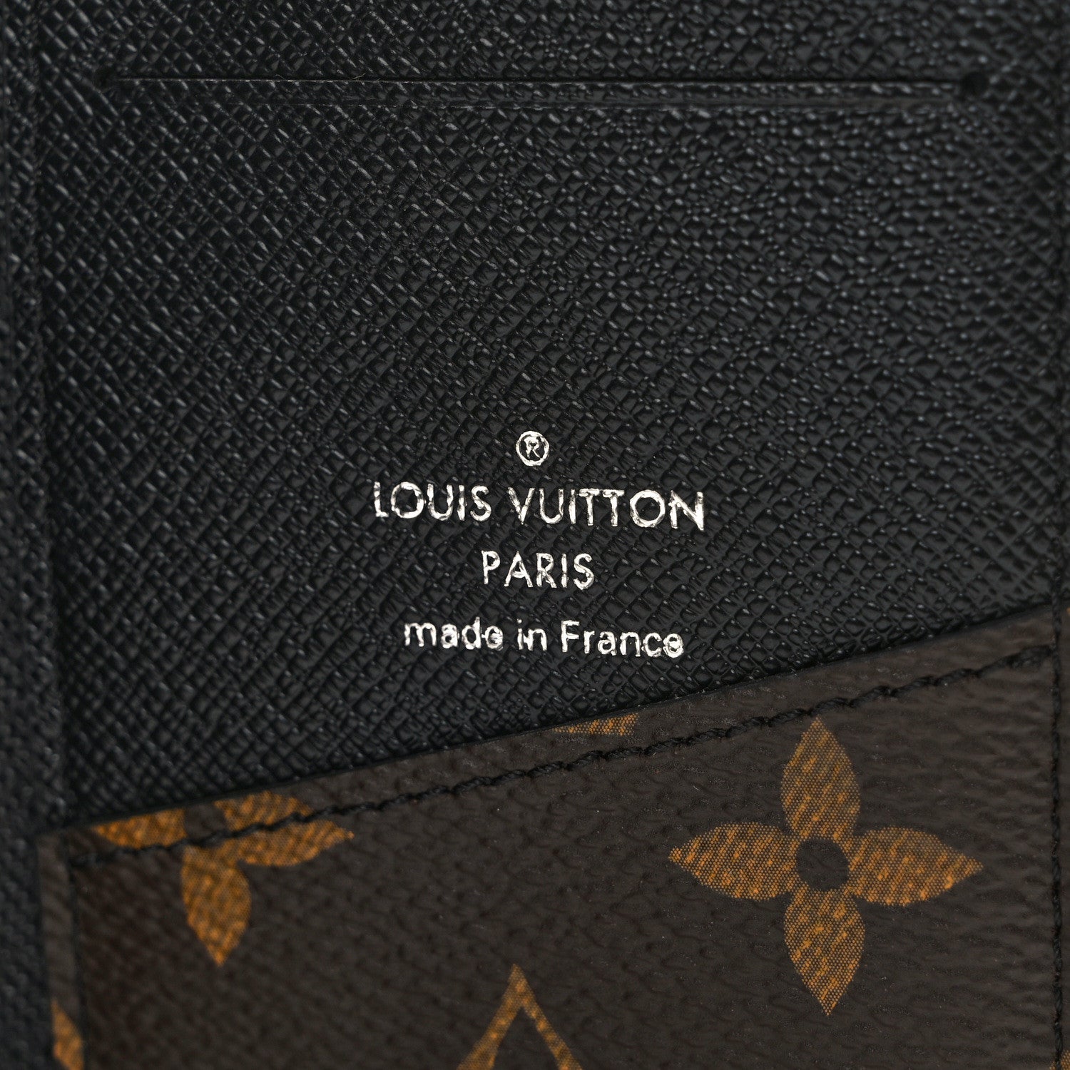 Louis Vuitton Monogram Macassar Pocket Organizer NM 6 of 6