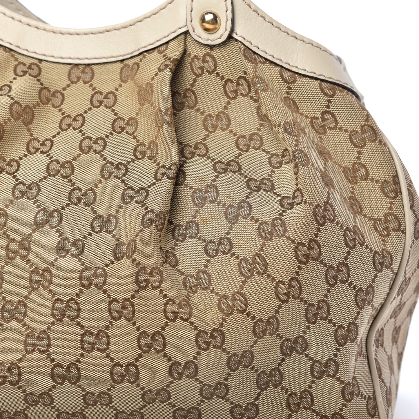 Monogram Medium Sukey Tote Off White