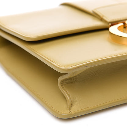 Christian Dior Calfskin 30 Montaigne Flap Bag Mustard 8 of 10
