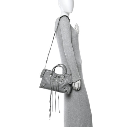 Balenciaga Agneau Classic Silver Hardware S City Gris Haussmannien 2 of 11
